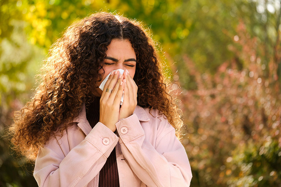 Nez qui saigne et pollens : les bons gestes